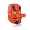 Halloween Rød Tengu Maske Party cosplay maske