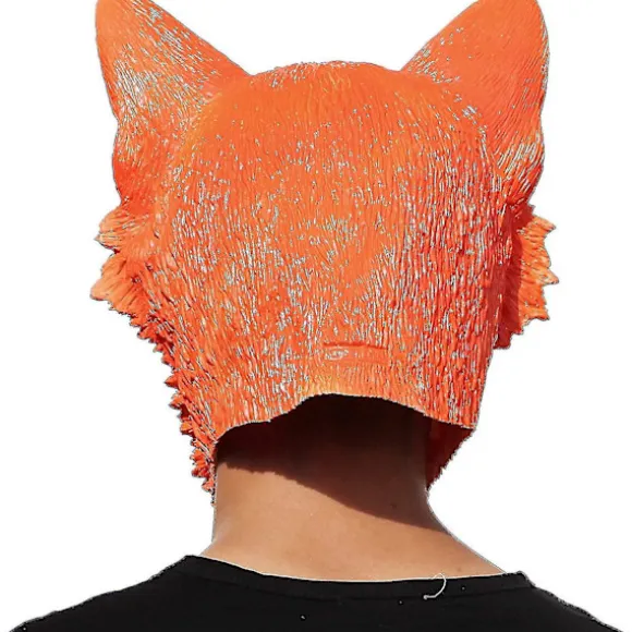 Halloween Ræv Latex Hovedmaske