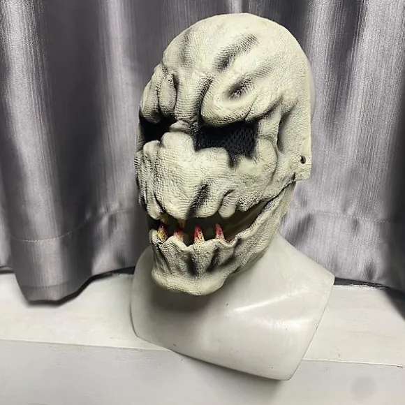 Halloween skræmmende fuld hoved latex maske cosplay klovn djævel horror kostume rekvisitter
