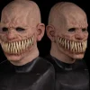 Halloween Skræmmende Gagtooth Dæmon Cosplay Fuld Hoved Maske Horror Klovn Ansigt Cover Djævel Maske Hovedbeklædning Karneval Fest Udklædning Kostume Prop | Fyndiq