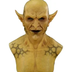 Halloween Skræmmende Maske Latex Gul Imp Dæmon Maske Trolde Klovn Halloween Spøgelse Vampyr Cosplay Kostume Masker