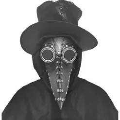 Halloween Stegosaurus Pestlæge Fugl Lang Næb Næb Steampunk Halloween Kostume Tilbehør