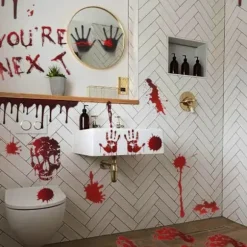Halloween Stickers Toilet Stickers STYLE C STYLE C Style C