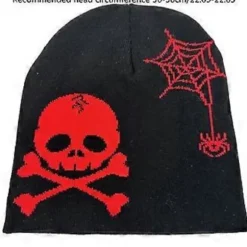 Halloween Stil Voksen Hue Elastisk Vindtæt Hat Ørevarmer Hat Varm Vinter Voksen Cykling Skiudstyr Orange (Orange)