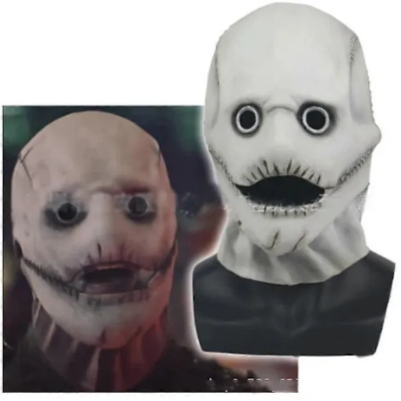 Halloweenfest Realistiske Rekvisitter Forsyninger Slipknot Corey Taylor Maske Dj Cosplay Gyser Latex Lange/korte Masker GaverCJY Long