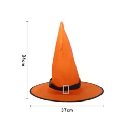 Halloweenhat Heksehat Hue Glødetråd Halloween Heksekostume Tilbehør til Halloweenfest Fest Mode Prom Cosplay grøn