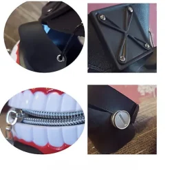 Halloween-maske Tredimensionel Ghoul Kaneki-maske COS-rekvisit Mask Anime-maske Cosplay-dekor