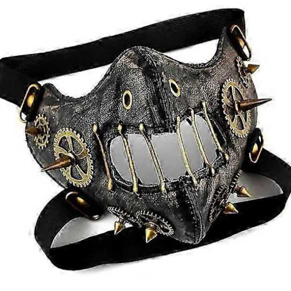 Hannibal Lecter Maske Halloween rekvisitter til voksne mænd og kvinder gyser skræmmende kostume Halloween karneval Mardi Gras nemme Halloween kostumer -CHNSZ | Fyndiq