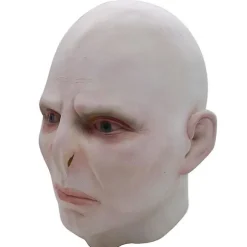 Harry Potter Lord Voldemort Cosplay Latex Hovedmaske Halloween Horror Skaldet Prop Ansigtsmaske Hovedbeklædning Karneval Fest Fancy Dress Up Prop -a Voldemort | Fyndiq