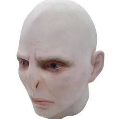 Harry Potter Lord Voldemort Cosplay Latex Hovedmaske Halloween Horror Skaldet Prop Ansigtsmaske Hovedbeklædning Karneval Fest Fancy Dress Up Prop -a Voldemort | Fyndiq