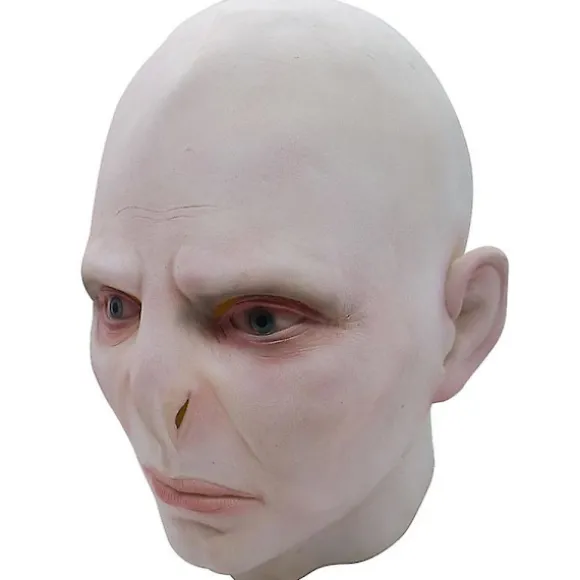 Harry Potter Lord Voldemort Cosplay Latex Hovedmaske Halloween Horror Skaldet Prop Ansigtsmaske Hovedbeklædning Karneval Fest Fancy Dress Up Prop -a Voldemort | Fyndiq