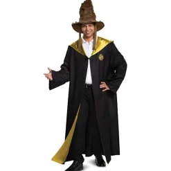 Harry Potter Sorteringshat Kostume Tilbehør Luksustøj Voksen