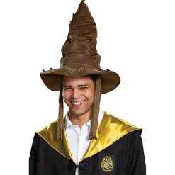 Harry Potter Sorteringshat Kostume Tilbehør Luksustøj Voksen-FA-