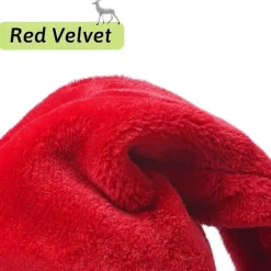 Heilwiy, nissehue Voksne Ferie Heilwiy Unisex fløjl Hyggelig Heilwiy
