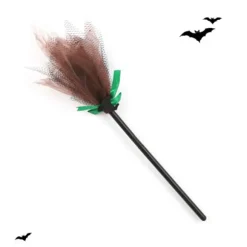 Heksekoste Mesh Dekoration til Halloween Fester og Håndlavede Projekter