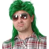 Herre Mullet Paryk Halloween Cosplay Kostume Parykker til Udklædning