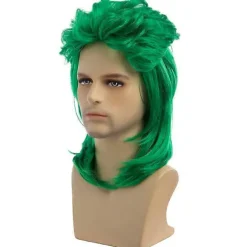 Herre Mullet Paryk Halloween Cosplay Kostume Parykker til Udklædning