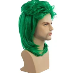 Herre Mullet Paryk Halloween Cosplay Kostume Parykker til Udklædning
