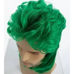 Herre Mullet Paryk Halloween Cosplay Kostume Parykker til Udklædning