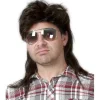 Herre Mullet Paryk Halloween Cosplay Kostume Parykker til Udklædning