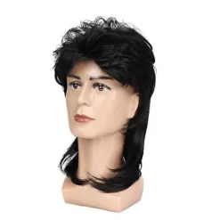 Herre Mullet Paryk Halloween Cosplay Kostume Parykker til Udklædning