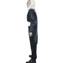 Herre Riff Raff Kostumesæt Black/White M