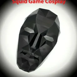 Het 2025 Squid Game Front Man Bo cosplay Halloween fedme W Sort Sort Black-FF- Black s