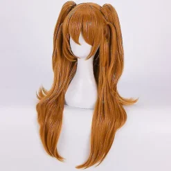 Høj kvalitet Eva Asuka Langley Soryu Cosplay Varmebestandig Syntetisk Paryk Wig
