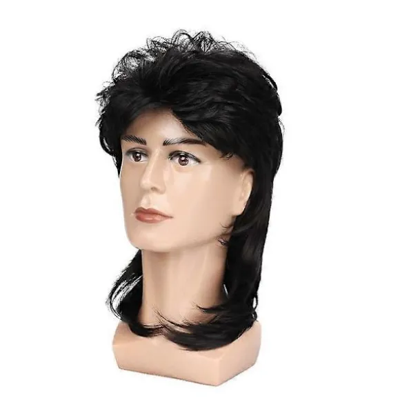 Hockeyfrisure Paryk Halloween Cosplay Kostume Parykker til Maskerade