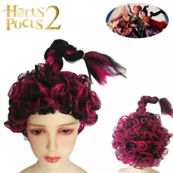 Hocus Pocus 2: Mary Sanderson Cosplay Kostume Halloweenfest Nye Ankomster - Kun paryk, CJY Only wigs Only wigs en-US