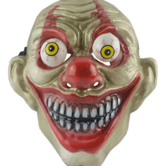 Holibanna Halloween Klovnemaske til Cosplay Kostumefest, Gyser