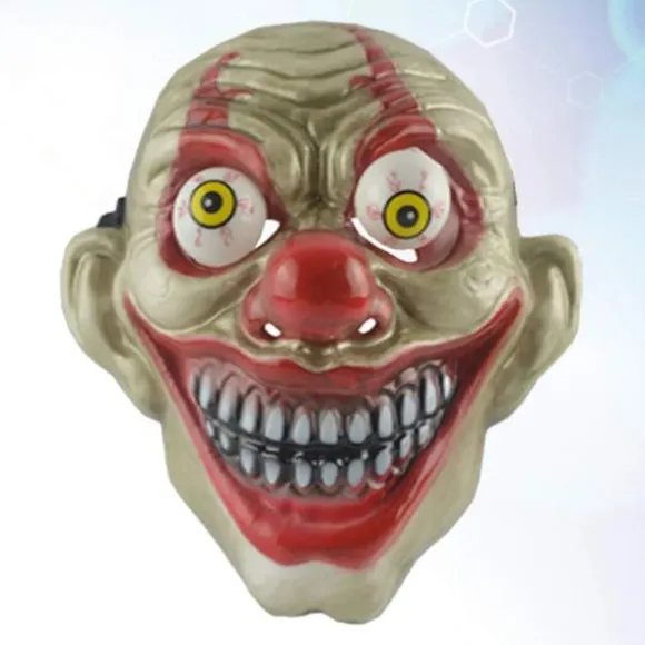 Holibanna Halloween Klovnemaske til Cosplay Kostumefest, Gyser