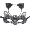 (Hoops + elvere) Blonde Kvinde Ulvemaske (Maske A)
