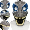 Horror Dinosaur Masque Foldbar Animal Latex Masque Halloween Cosplay Kostume Julegave