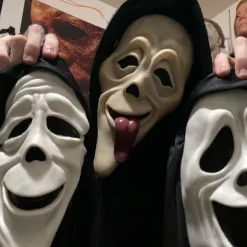 Horror Maske til Ansigt, Kostume Rekvisitter til Voksne red tongue mask