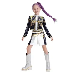 Hot tilbud til lav pris! 2025 Demon Hunter K-Pop-kostume | Halloween-kostume til piger Cosplay Fodlænke-Glad Ankelring-FX- Ankelring Ankle Ring 130cm | Fyndiq