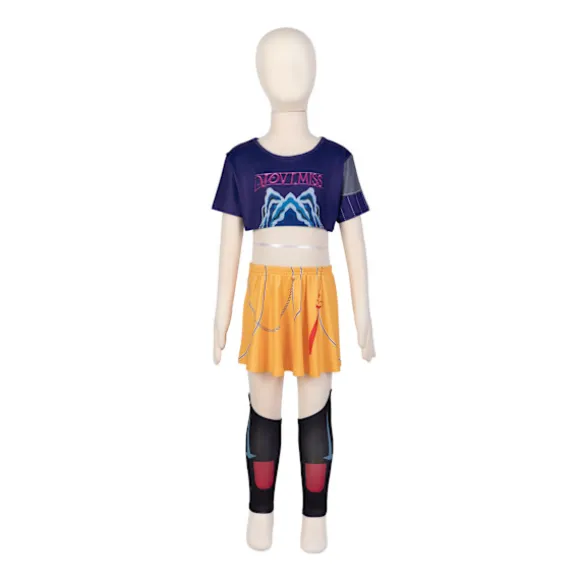 Hot tilbud til lav pris! 2025 Demon Hunter K-Pop Kostume | Halloween Outfit Kvinder Børn Cosplay Nr. 1 3-delt sæt - Glad No. 1 3-piece set-FA- No. 1 3-piece set 110cm | Fyndiq