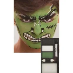 Hulk Makeup Kit - MY OTHER ME FUN COMPANY, SL - Barn - Ikke toksisk - Hypoallergenisk - Nem at fjerne Flerfärgad