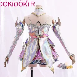 Hurtig levering Dokidoki-r Spil Lol Cosplay League Of Legends Kaisa Star Guardian Kostume Star Guardian Kaisa Cosplay Cosplay Paryk Plus Size Paryk Wig M | Fyndiq