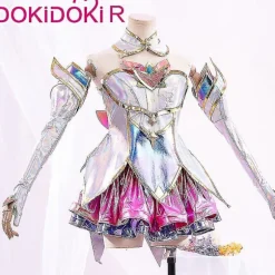 Hurtig levering Dokidoki-r Spil Lol Cosplay League Of Legends Kaisa Star Guardian Kostume Star Guardian Kaisa Cosplay Cosplay Paryk Plus Size Paryk Wig M | Fyndiq