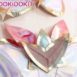 Hurtig levering Dokidoki-r Spil Lol Cosplay League Of Legends Kaisa Star Guardian Kostume Star Guardian Kaisa Cosplay Cosplay Paryk Plus Size Paryk Wig M | Fyndiq