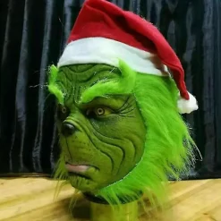 Hvordan Grinchen stjal julen Maske Julefest Cosplay Kostume Sjov Udklædning