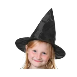 Häxhatt halloween häxdräkt svart