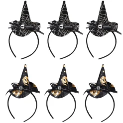 IC 6 stk Halloween hårbøjle Hårklemme Forskellige halloweenfest stil 1