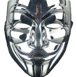 IC 4-pak Halloween V for Vendetta maske sæt, Anonyme masker, Fest, World Book Week, Halloween Kit