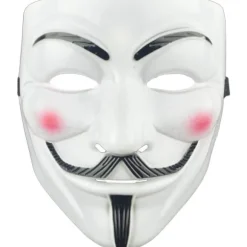 IC 4-pak Halloween V for Vendetta maske sæt, Anonyme masker, Fest, World Book Week, Halloween Kit