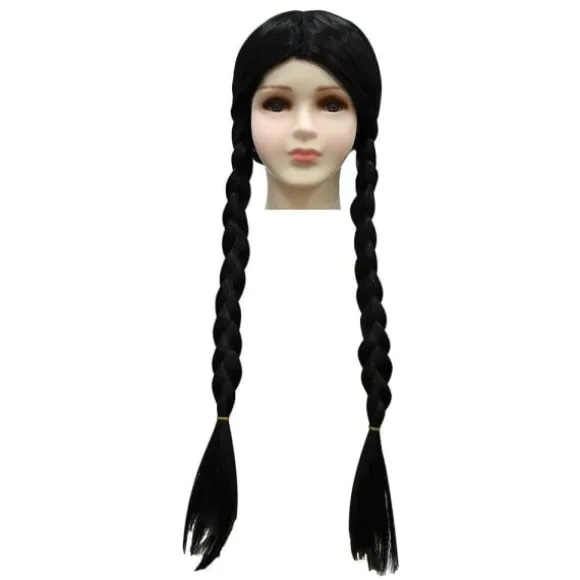 IC Pigeparyk Wednesday Addams Family Thing Peruk Cosplay Party Dekorationer zy