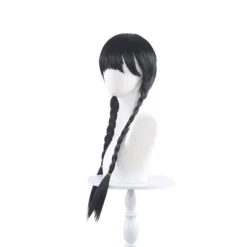 IC Pigeparyk Wednesday Addams Family Thing Peruk Cosplay Party Dekorationer zy