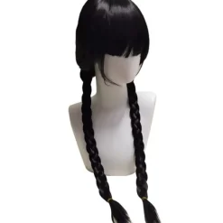 IC Pigeparyk Wednesday Addams Family Thing Peruk Cosplay Party Dekorationer zy