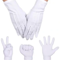 IC Super Mario Bros Mario og Luigi Hatte Kasketter Overskæg Handsker Knapper Cosplay Kostume{AZC}